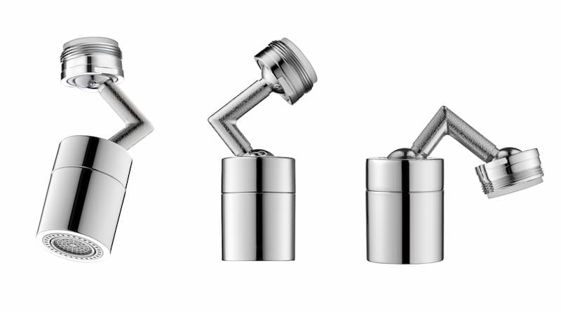 720 degree swivel polished chrome bigger washing range aeratro for tap 720 degree swivel fauce aerator