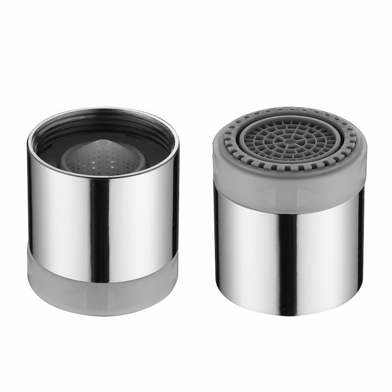 aerator in a faucet Chrome spray water low flow rate faucet aerators
