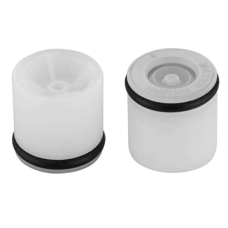 15.6mm check valve with flow restrictor Water Nymph white color check valves