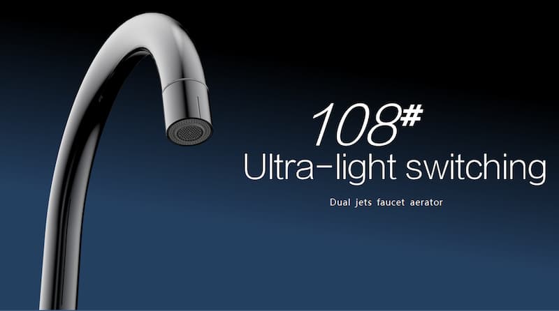 Ultra-light faucet aerator